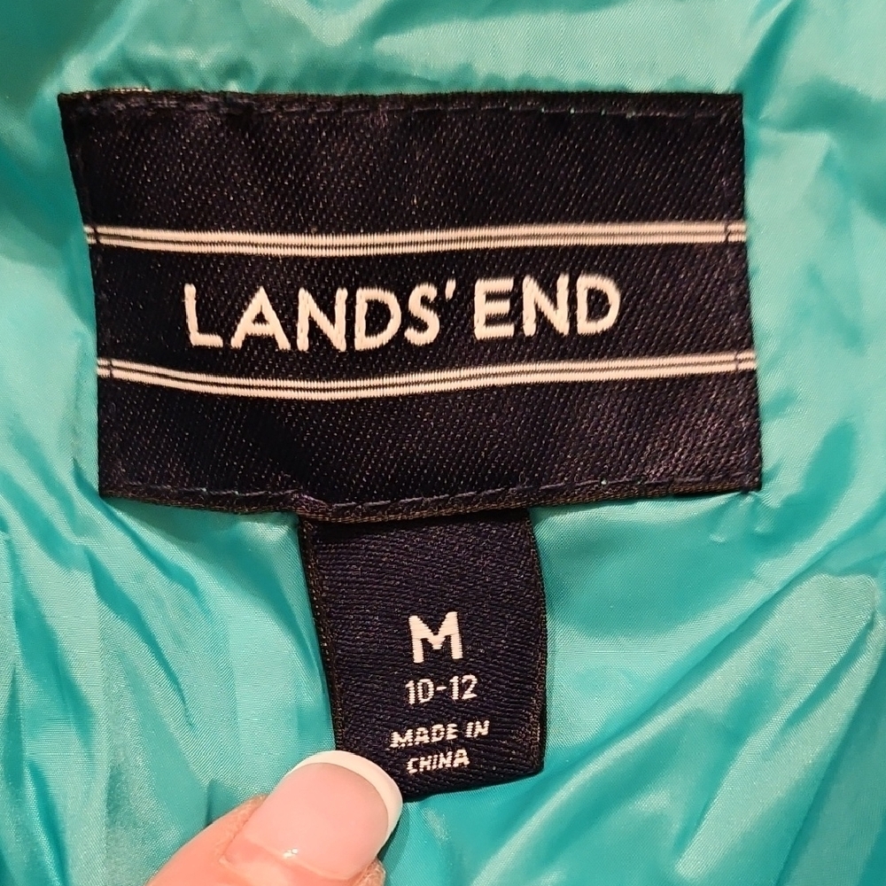 Lands' End Teal Jacket - Picture 8 of 16
